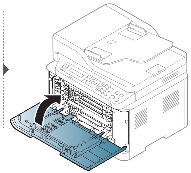 SAMSUNG CLX-3305W - Beseitigen von Papierstaus - 5