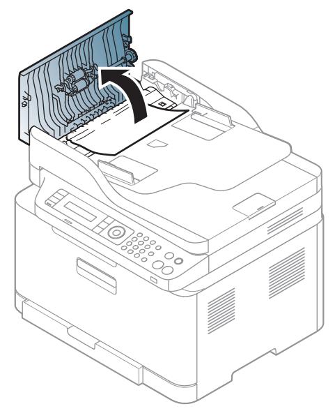 SAMSUNG CLX-3305W - Beseitigen von Papierstaus im Vorlageneinzug - 1