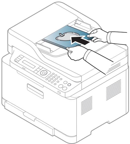 SAMSUNG CLX 3305W - In den Vorlageneinzug - 2