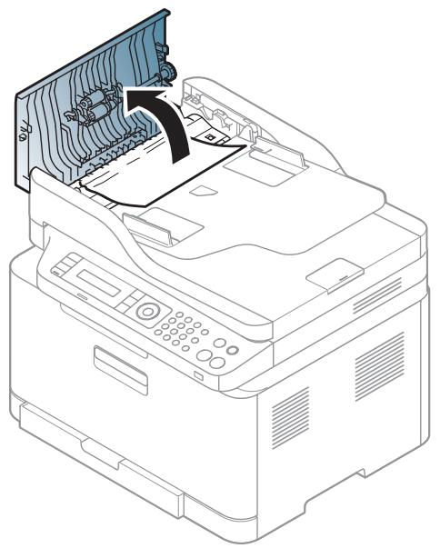 SAMSUNG CLX 3305W - Vorlagenpapierstau vor Scanner - 2