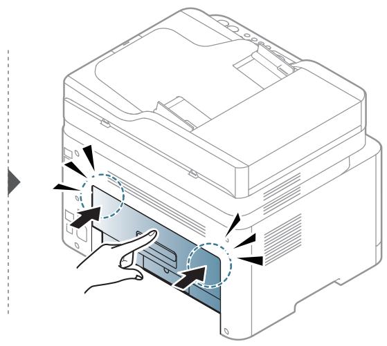 SAMSUNG CLX 3305W - Beseitigen von Papierstaus - 6
