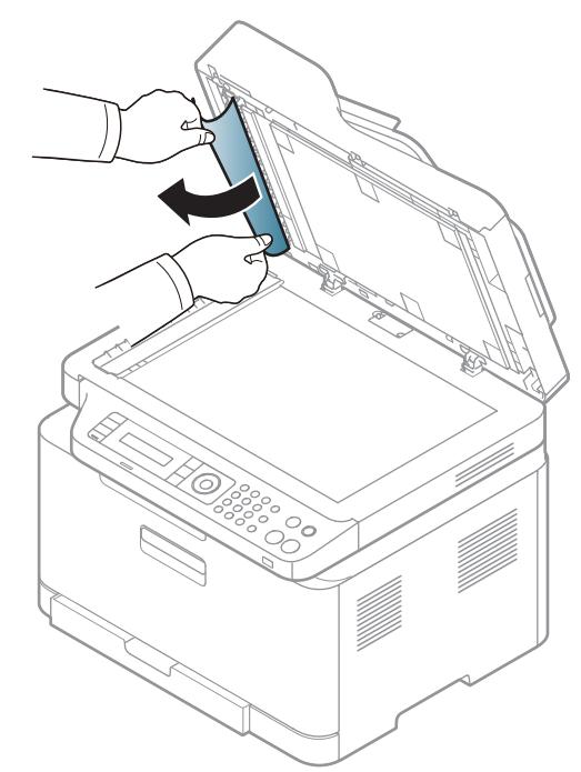 SAMSUNG CLX 3305W - Beseitigen von Papierstaus im Vorlageneinzug - 5