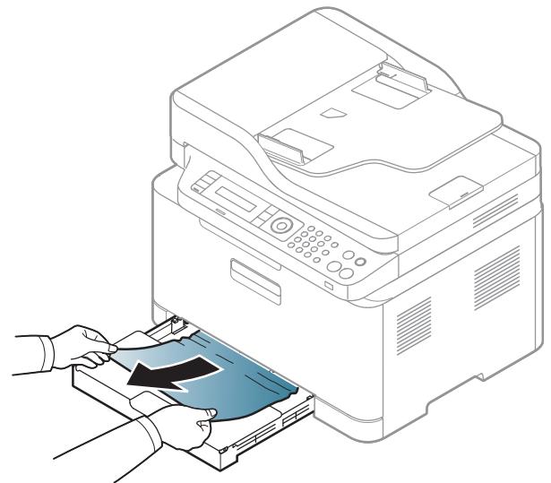SAMSUNG C460W - Résolution des bourrages papier - 2