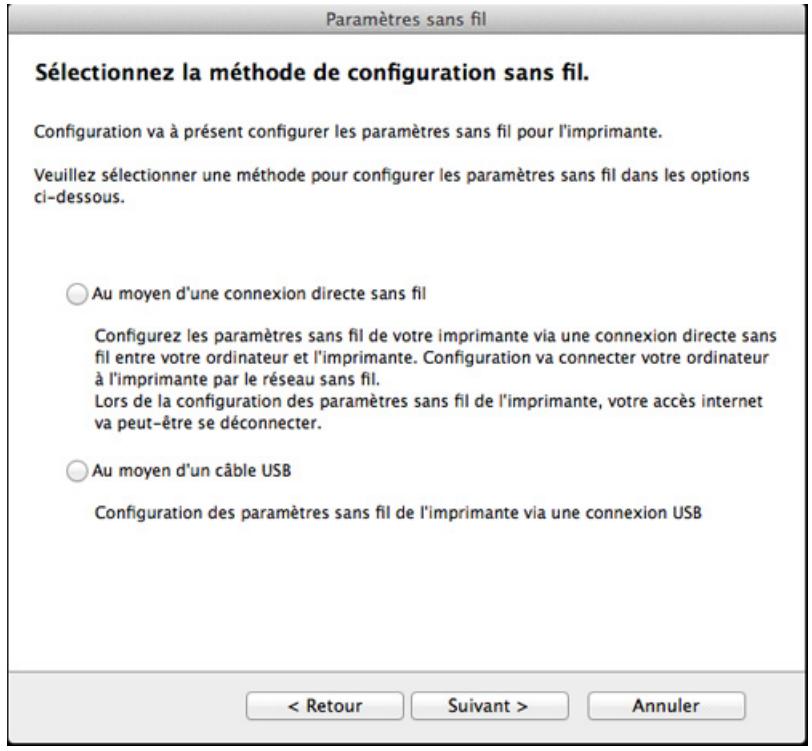 SAMSUNG C460W - Configuration du réseau sans fil - 1