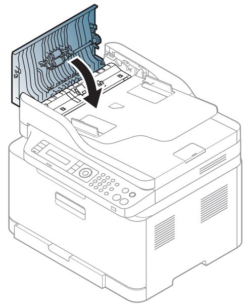 SAMSUNG C460W - Bourrage du papier d'origine devant le scanner - 4