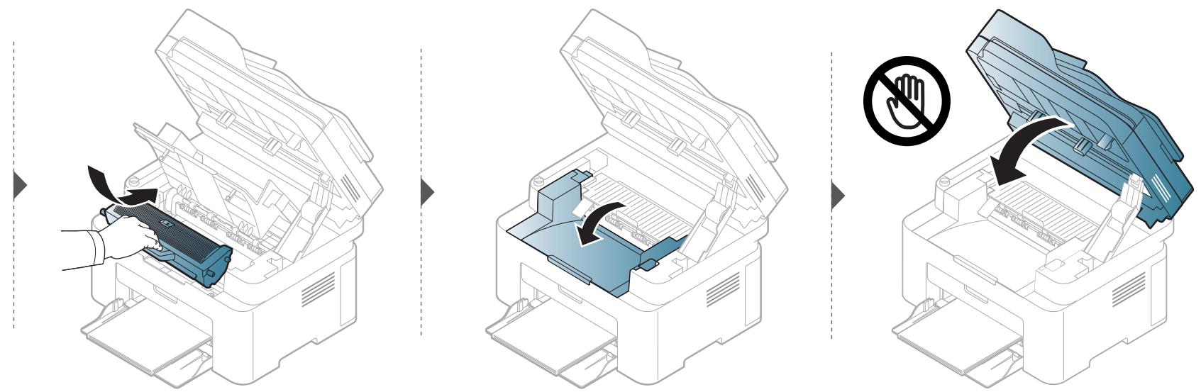 SAMSUNG M2070W - Résolution des bourrages papier - 2