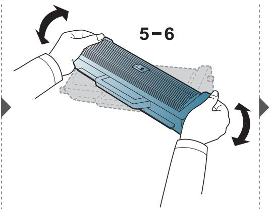 SAMSUNG M2070W - Remplacement de la cartouche de toner - 5