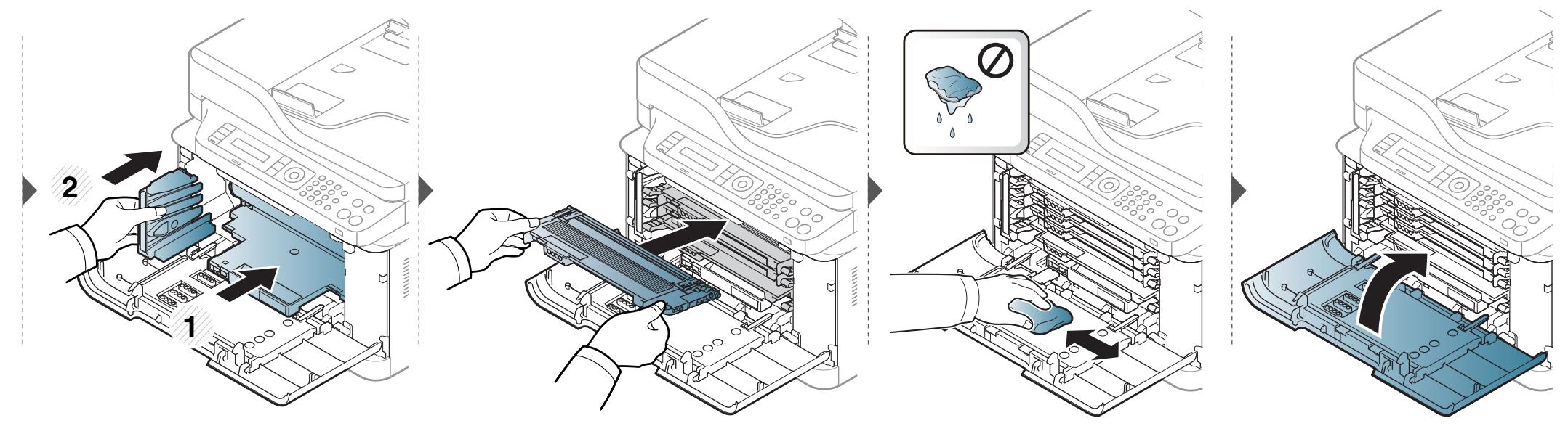 SAMSUNG SL-C480W - Nettoyage de l'appareil - 2