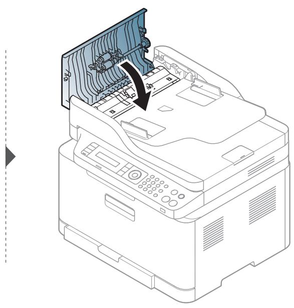 SAMSUNG SL-C480W - Bourrage du papier d'origine devant le scanner - 4