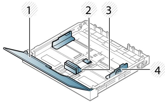 SAMSUNG SL-C480W - Vue d'ensemble du bac - 1
