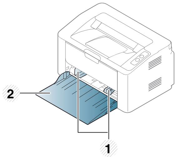 SAMSUNG XPRESS SL-M2026W - Vue d'ensemble du bac - 1