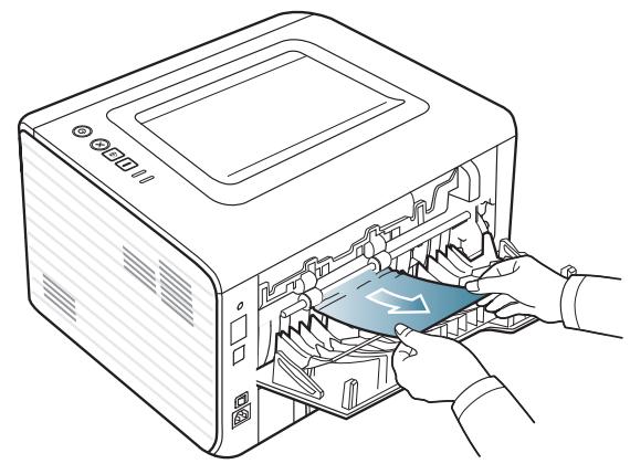 SAMSUNG ML-2955ND - Au niveau du bac de sortie - 3