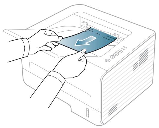 SAMSUNG ML-2955ND - Au niveau du bac de sortie - 1