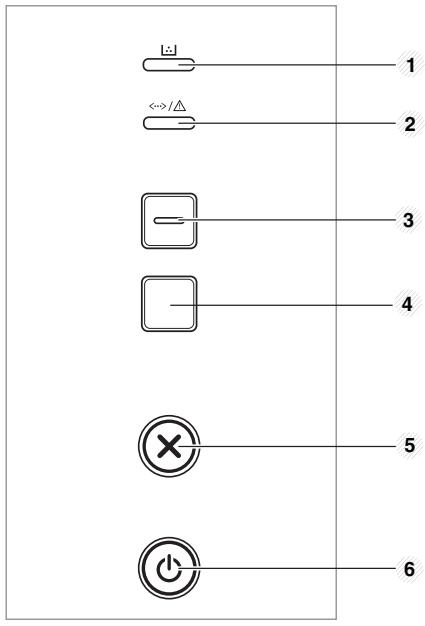 SAMSUNG ML-2955ND - Vue d'ensemble du panneau de commande - 2