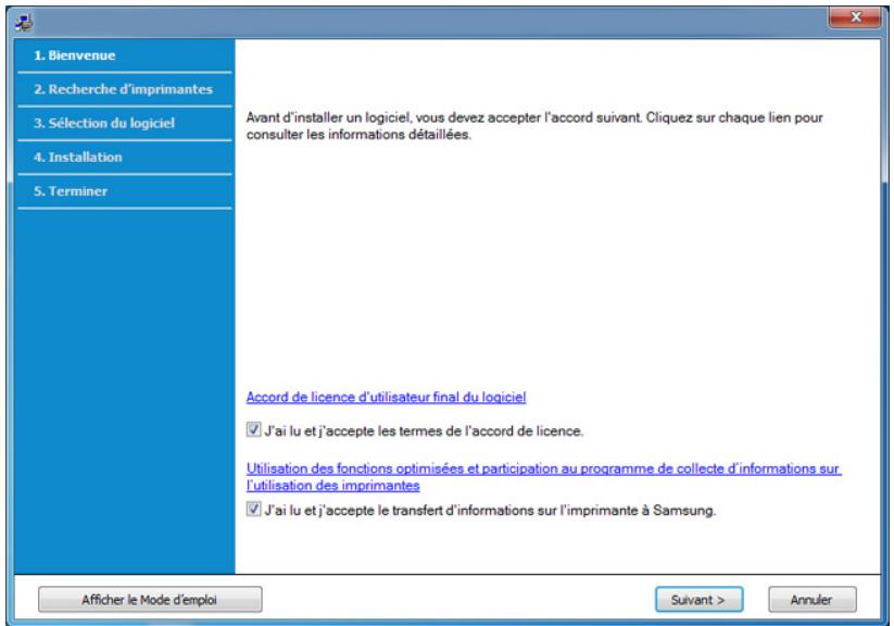 SAMSUNG SL-M3820DW - Creation d'un réseau en infrastructure - 1