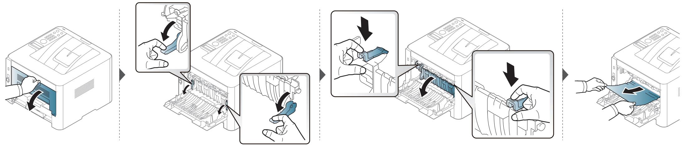 SAMSUNG SL-M3820DW - Résolution des bourrages papier - 1
