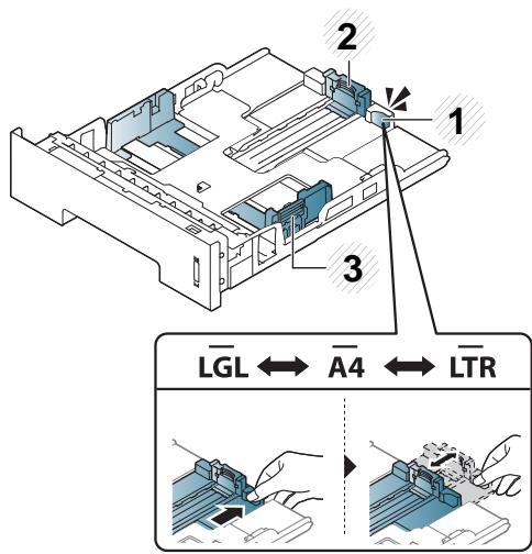 SAMSUNG SL-M3820DW - Vue d'ensemble du bac - 2