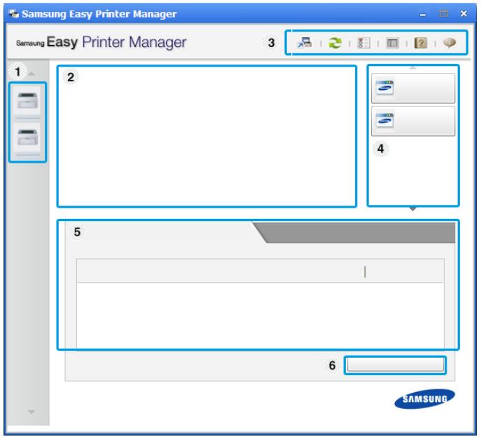 SAMSUNG SL-M3820DW - Utilisation de Samsung Easy Printer Manager - 1