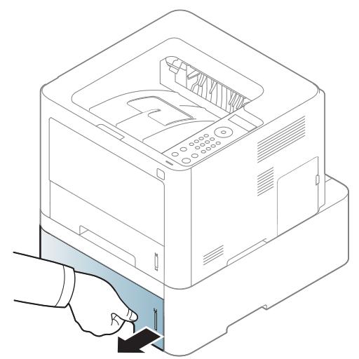 SAMSUNG SL-M3820ND - Dans le bac optionnel - 1