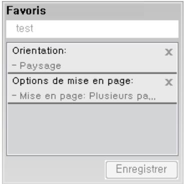 SAMSUNG SL-M3820ND - Utilisation d'un réglage favori - 1