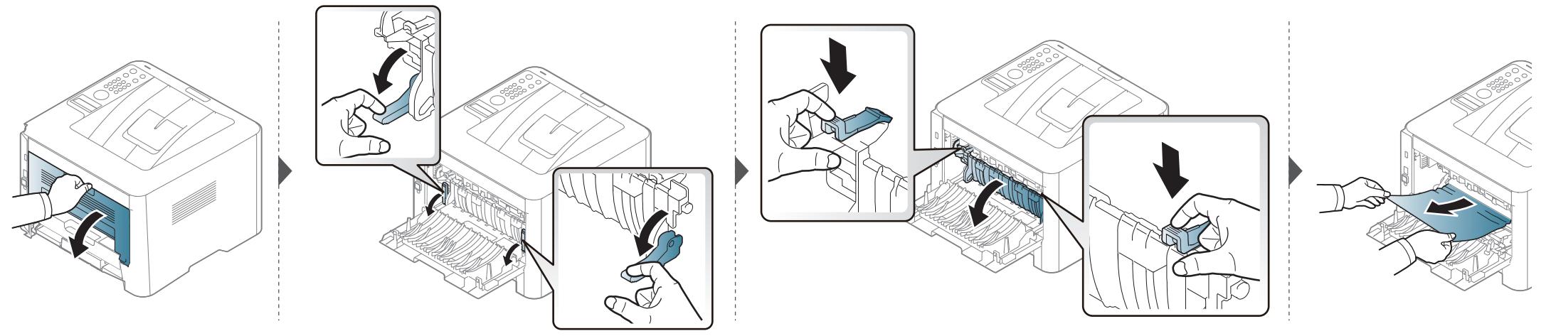 SAMSUNG SL-M3820ND - Résolution des bourrages papier - 1