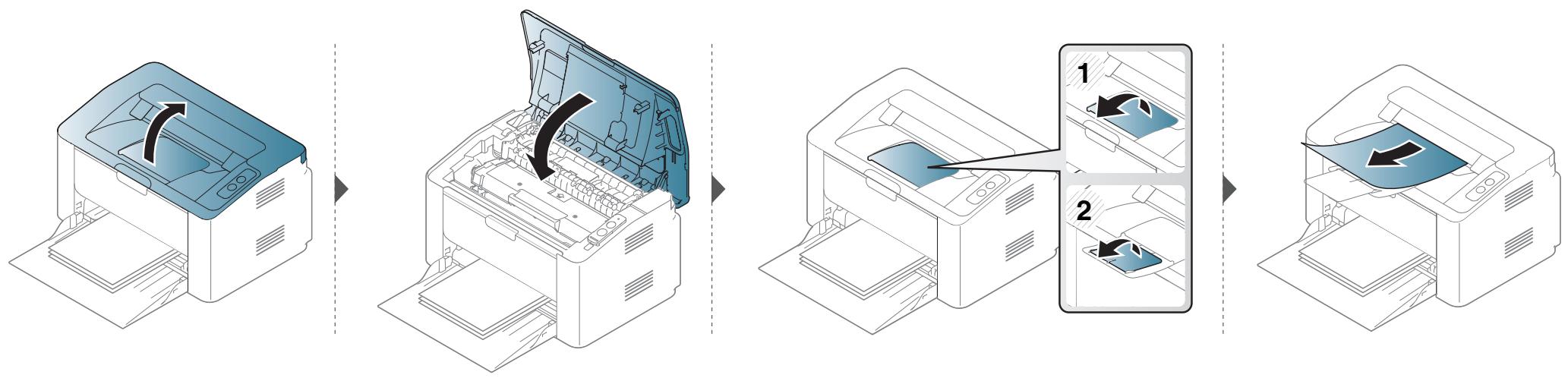 SAMSUNG M2020W - À l'intérieur de l'appareil - 2