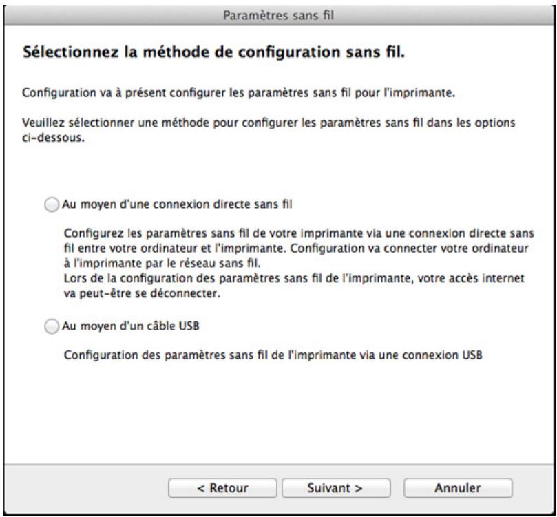 SAMSUNG M2020W - Configuration du réseau sans fil - 2