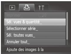 CANON POWERSHOT SX50 HS - Configuration des réglages d'impression - 5