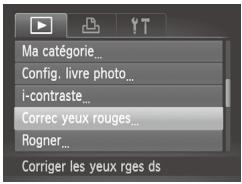CANON POWERSHOT SX50 HS - Correction des yeux rouges - 1