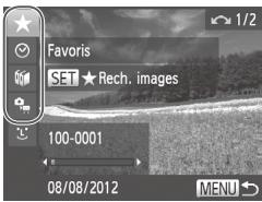 CANON POWERSHOT SX50 HS - Trouver des images correspondant aux critères spécifiques - 1