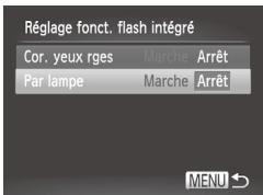 CANON POWERSHOT SX50 HS - Désactivation de la lampe atténuateur du phénomène des yeux rouges - 1