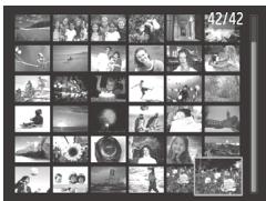 CANON POWERSHOT SX50 HS - Navigation dans les images d'un index - 2