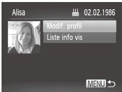 CANON POWERSHOT SX50 HS - Vérifiez les informations enregistrées. - 1