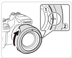 CANON POWERSHOT SX50 HS - Montez le pare-soleil. - 2