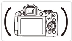 CANON POWERSHOT SX50 HS - Affichez le niveau électronique. - 1