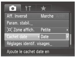 CANON POWERSHOT SX50 HS - Ajout d'un cachet date - 2