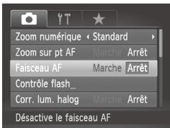 CANON POWERSHOT SX50 HS - Désactivation du faisceau d'assistance autofocus - 1