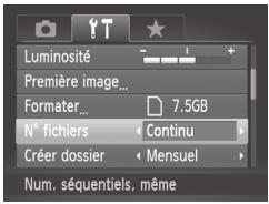 CANON POWERSHOT SX50 HS - Numérotation de fichiers - 1