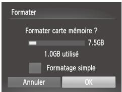 CANON POWERSHOT SX50 HS - Formatage des cartes mémoire - 1