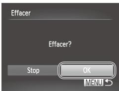 CANON POWERSHOT SX50 HS - Effacez l'image. - 1