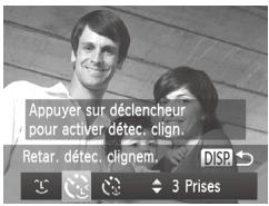 CANON POWERSHOT SX50 HS - Utilisation du retardateur avec détection des clignements - 1