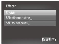 CANON POWERSHOT SX50 HS - Accédez à l'écran de réglage. - 1