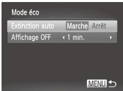 CANON POWERSHOT SX50 HS - Réglage du mode éco - 1