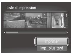 CANON POWERSHOT SX50 HS - Impression des images ajoutées à la liste d'impression (DPOF) - 1