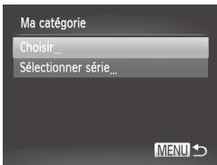 CANON POWERSHOT SX50 HS - Accédez à l'écran de réglage. - 1