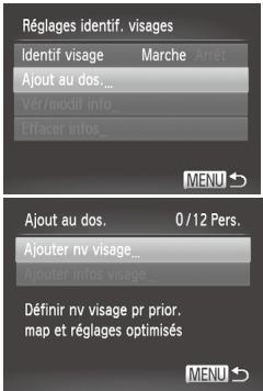CANON POWERSHOT SX50 HS - Accédez à l'écran de réglage. - 1