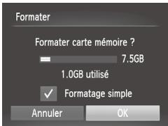CANON POWERSHOT SX50 HS - Formatage simple - 1