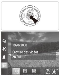 CANON POWERSHOT SX50 HS - Modification de la qualité de l'image vidéo - 1