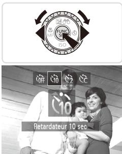 CANON POWERSHOT SX50 HS - Utilisation du retardateur - 1