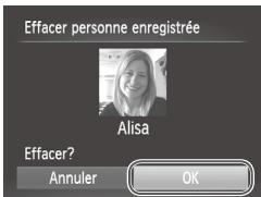 CANON POWERSHOT SX50 HS - Accédez à l'écran [Effacer infos]. - 1